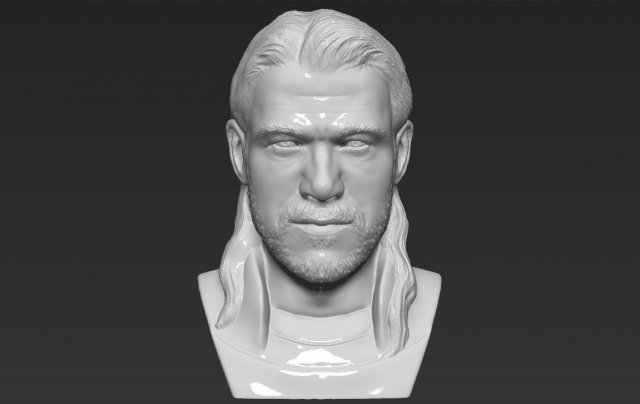 thor chris hemsworth avengers bust 3d printing ready stl obj 3D 프린트 모델 .c4d .max .obj .3ds .fbx .stl .blend 