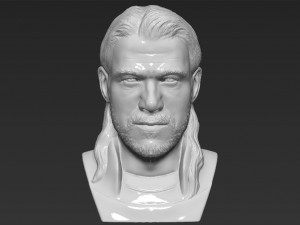 thor chris hemsworth avengers bust 3d printing ready stl obj 3D Print Model