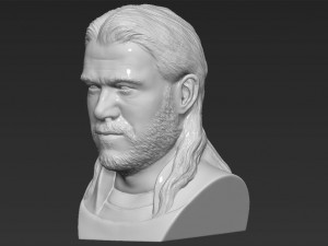 thor chris hemsworth avengers bust 3d printing ready stl obj 3D 프린트 모델