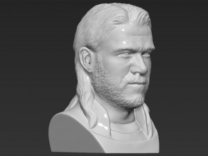 thor chris hemsworth avengers bust 3d printing ready stl obj 3D 프린트 모델