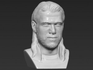 thor chris hemsworth avengers bust 3d printing ready stl obj 3D 프린트 모델