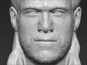 thor chris hemsworth avengers bust 3d printing ready stl obj 3D 프린트 모델