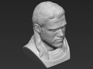 thor chris hemsworth avengers bust 3d printing ready stl obj 3D 프린트 모델