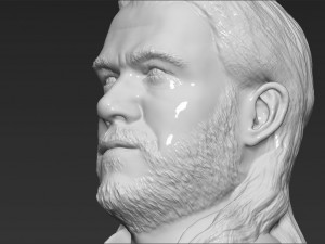 thor chris hemsworth avengers bust 3d printing ready stl obj 3D 프린트 모델