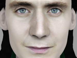 loki bust ready for full color 3d printing Modello di stampa 3D