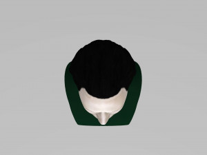 loki bust ready for full color 3d printing Modello di stampa 3D