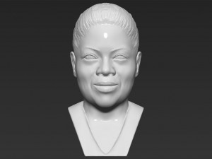 oprah winfrey bust 3d printing ready stl obj 3D Print Model