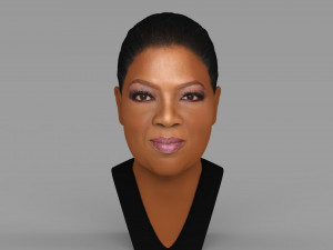oprah winfrey bust ready for full color 3d printing 3D Print Model