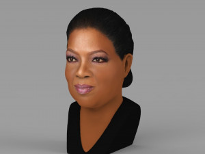 oprah winfrey bust ready for full color 3d printing Modelo de impresión 3D