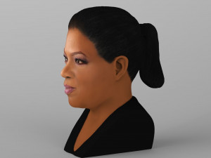 oprah winfrey bust ready for full color 3d printing Modelo de impresión 3D