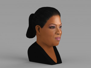 oprah winfrey bust ready for full color 3d printing Modelo de impresión 3D
