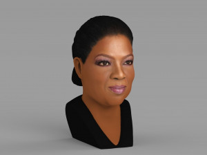 oprah winfrey bust ready for full color 3d printing Modelo de impresión 3D