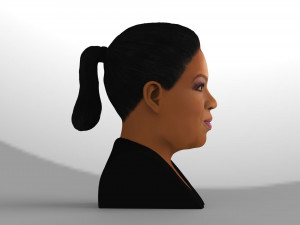 oprah winfrey bust ready for full color 3d printing Modelo de impresión 3D