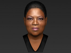 oprah winfrey bust ready for full color 3d printing Modelo de impresión 3D