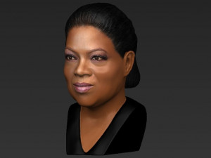 oprah winfrey bust ready for full color 3d printing Modelo de impresión 3D