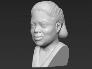 oprah winfrey bust ready for full color 3d printing Modelo de impresión 3D