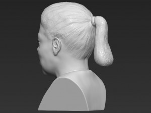 oprah winfrey bust ready for full color 3d printing Modelo de impresión 3D