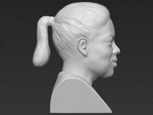 oprah winfrey bust ready for full color 3d printing Modelo de impresión 3D
