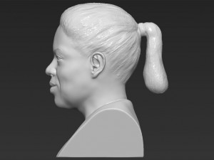 oprah winfrey bust ready for full color 3d printing Modelo de impresión 3D