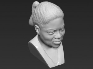 oprah winfrey bust ready for full color 3d printing Modelo de impresión 3D