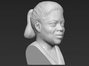 oprah winfrey bust ready for full color 3d printing Modelo de impresión 3D