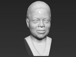 oprah winfrey bust ready for full color 3d printing Modelo de impresión 3D