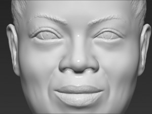 oprah winfrey bust ready for full color 3d printing Modelo de impresión 3D