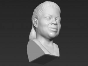 oprah winfrey bust ready for full color 3d printing Modelo de impresión 3D