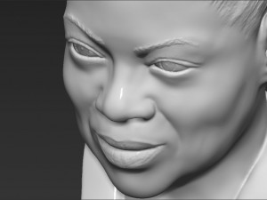 oprah winfrey bust ready for full color 3d printing Modelo de impresión 3D