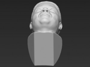 oprah winfrey bust ready for full color 3d printing Modelo de impresión 3D
