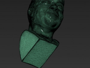 oprah winfrey bust ready for full color 3d printing Modelo de impresión 3D