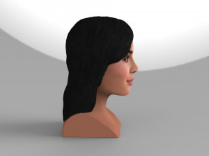 kylie jenner bust ready for full color 3d printing Modelo de impresión 3D