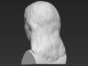 kylie jenner bust ready for full color 3d printing Modelo de impresión 3D