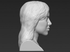 kylie jenner bust ready for full color 3d printing Modelo de impresión 3D