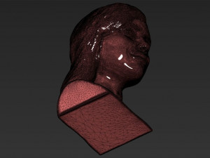 kylie jenner bust ready for full color 3d printing Modelo de impresión 3D