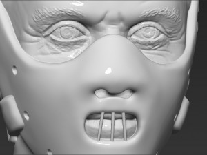 hannibal lecter bust 3d printing ready stl obj 3D Print Model
