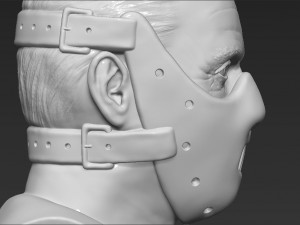 hannibal lecter bust 3d printing ready stl obj 3D Print Model