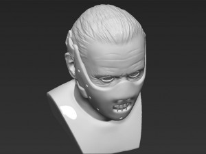 hannibal lecter bust 3d printing ready stl obj 3D Print Model