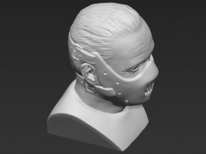 hannibal lecter bust 3d printing ready stl obj 3D Print Model