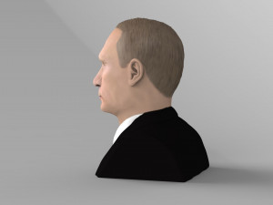 vladimir putin bust ready for full color 3d printing 3D-printmodel