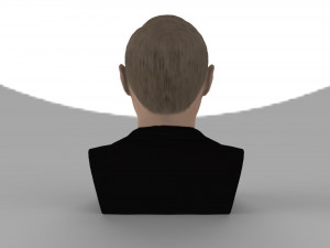 vladimir putin bust ready for full color 3d printing 3D-printmodel