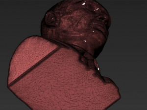 vladimir putin bust ready for full color 3d printing 3D-printmodel