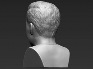 captain kirk chris pine star trek bust 3d printing ready stl obj 3D Принт Модель
