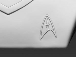 captain kirk chris pine star trek bust full color 3d printing 3D Baskı Modeli