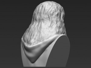 gimli lord of the rings bust 3d printing ready stl obj 3D 打印模型