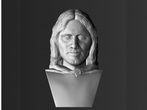 aragorn bust lord of the rings 3d printing ready stl obj 3D Baskı Modeli