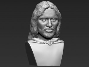 aragorn bust lord of the rings 3d printing ready stl obj Modelo de impresión 3D