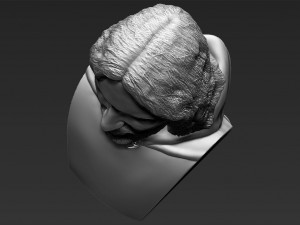 aragorn bust lord of the rings 3d printing ready stl obj Modelo de impresión 3D