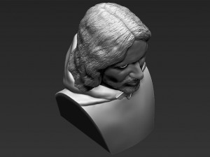 aragorn bust lord of the rings 3d printing ready stl obj Modelo de impresión 3D
