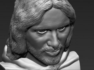aragorn bust lord of the rings 3d printing ready stl obj Modelo de impresión 3D